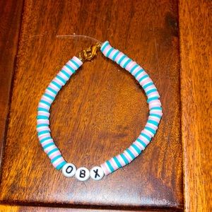 OBX clay bead braclet